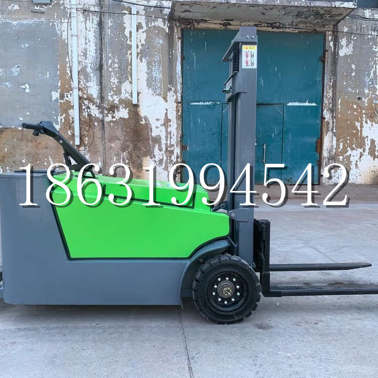 威远县小型电动叉车1吨2吨步行站驾式电瓶堆高充电装卸车液压升降车铲车